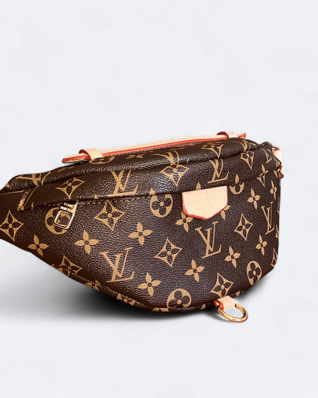 Louis Vuitton - Crossbody kabelka se vzorem LV - Hnědá/Béžová