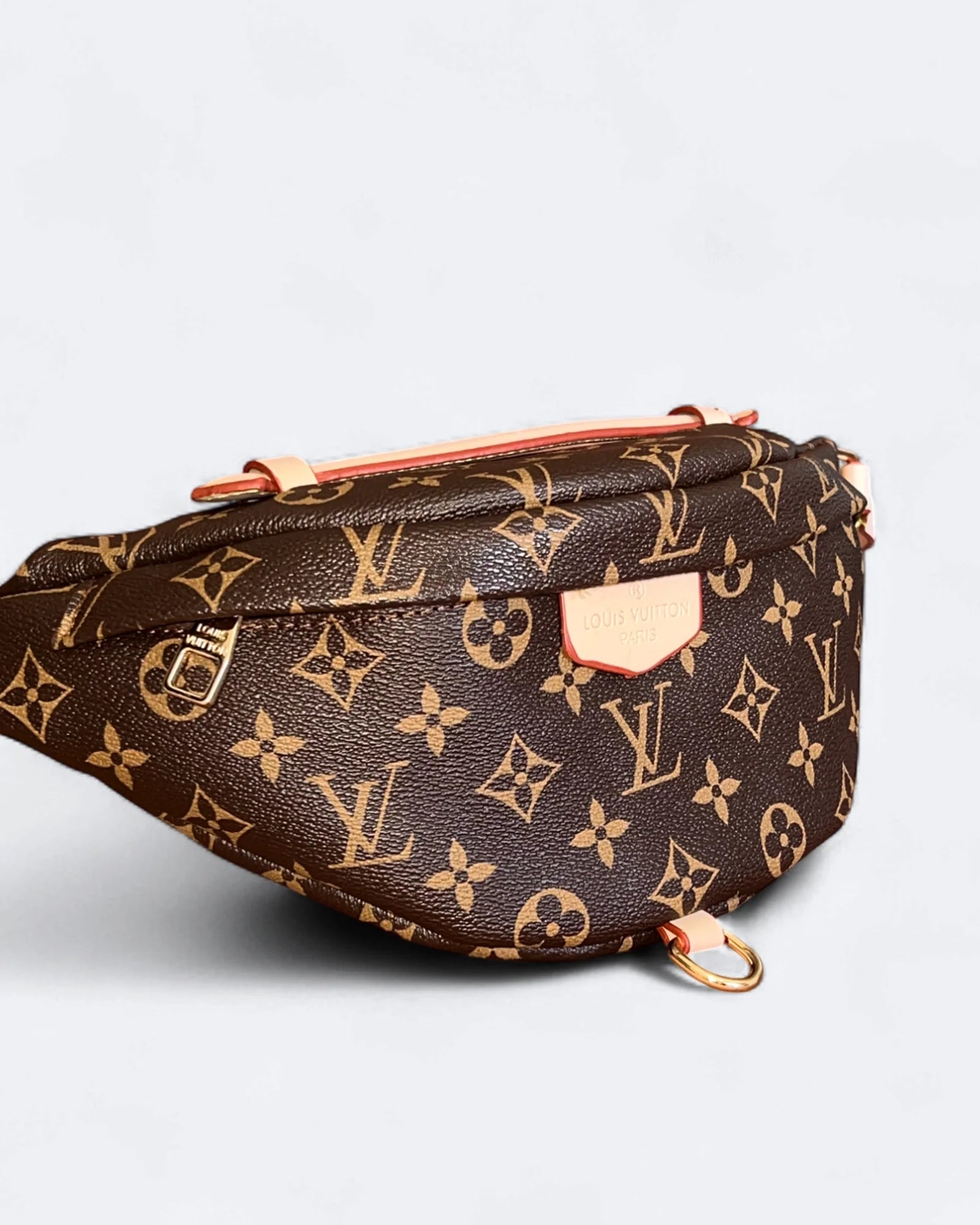 Louis Vuitton - Crossbody kabelka se vzorem LV - Hnědá/Béžová