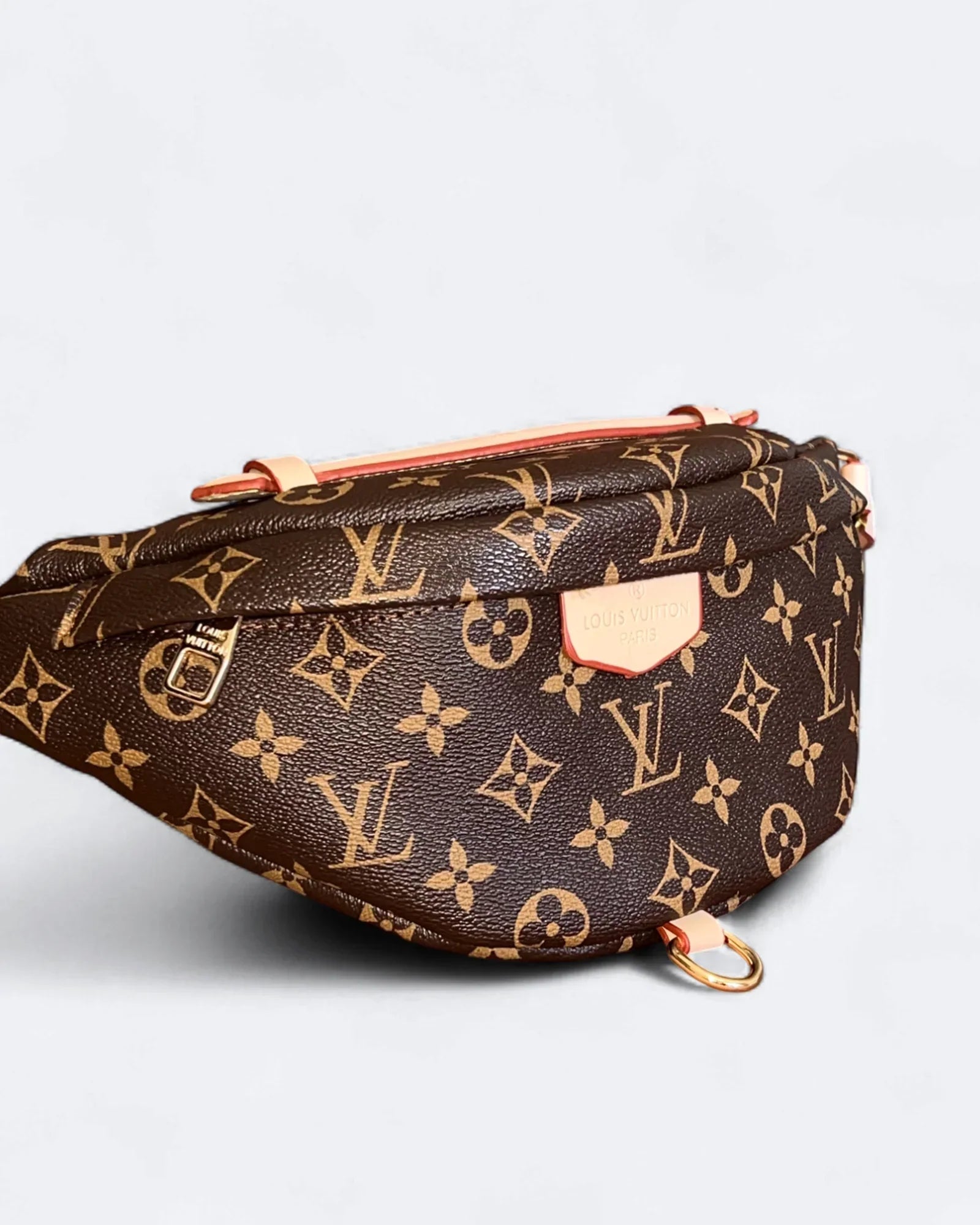 Louis Vuitton - Crossbody kabelka se vzorem LV - Hnědá/Béžová