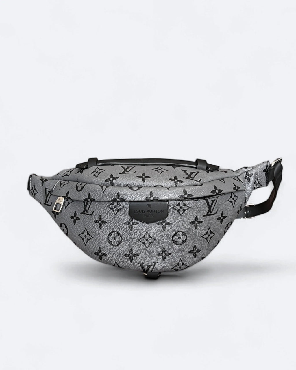 Louis Vuitton - Crossbody kabelka se vzorem LV - šedá/černá