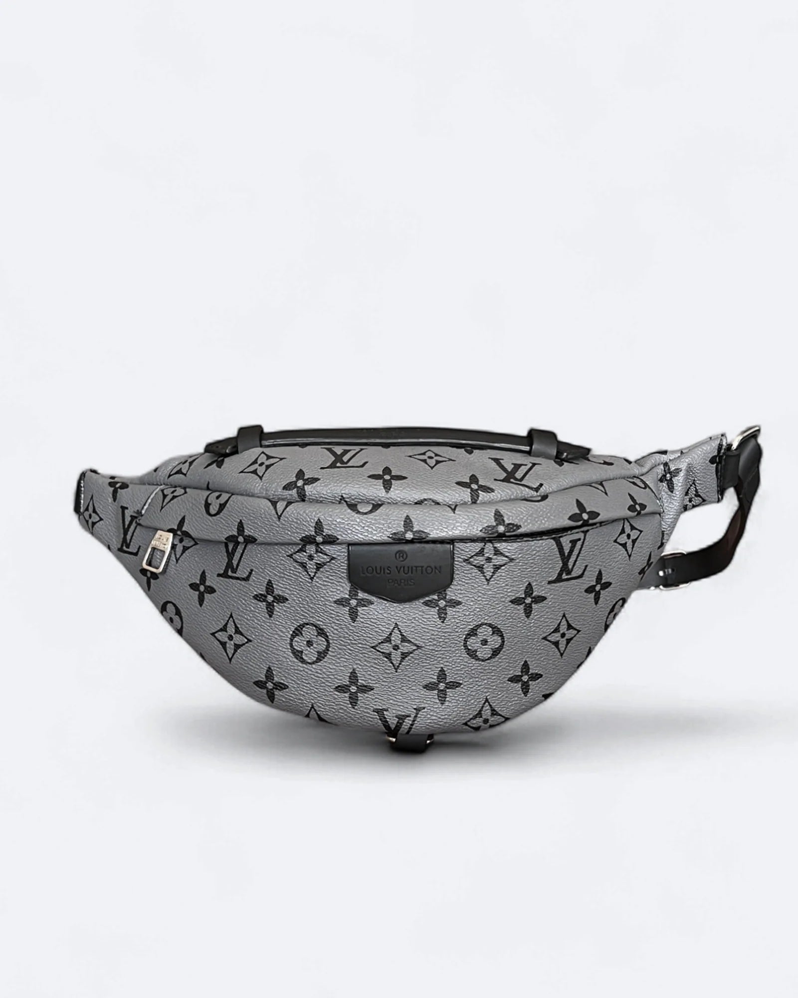 Louis Vuitton - Crossbody kabelka se vzorem LV - šedá/černá