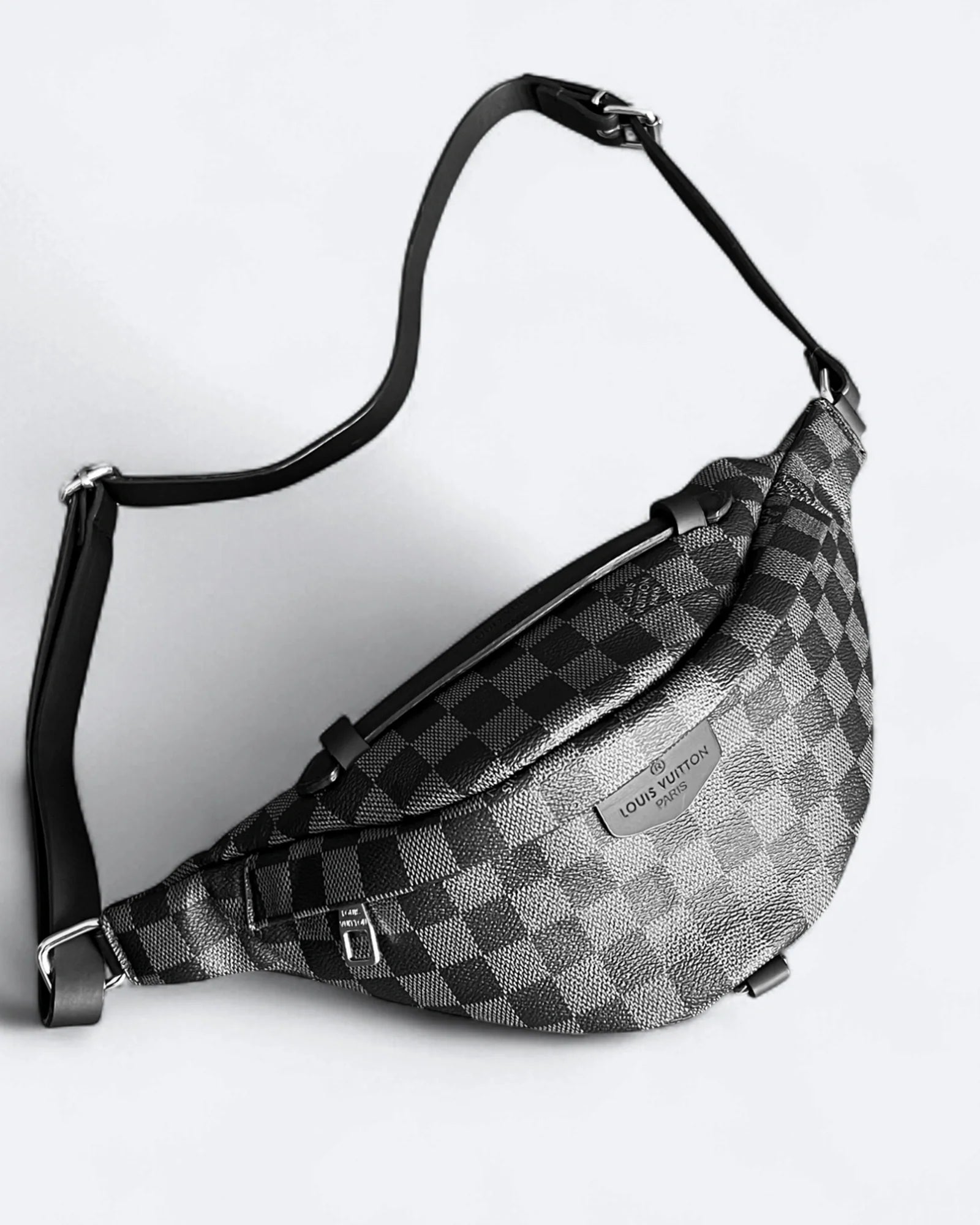 Louis Vuitton - crossbody taška se vzorem Damier – černá