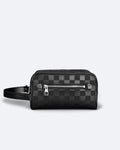 Louis Vuitton - Ruční etue Damier Embossed - černá