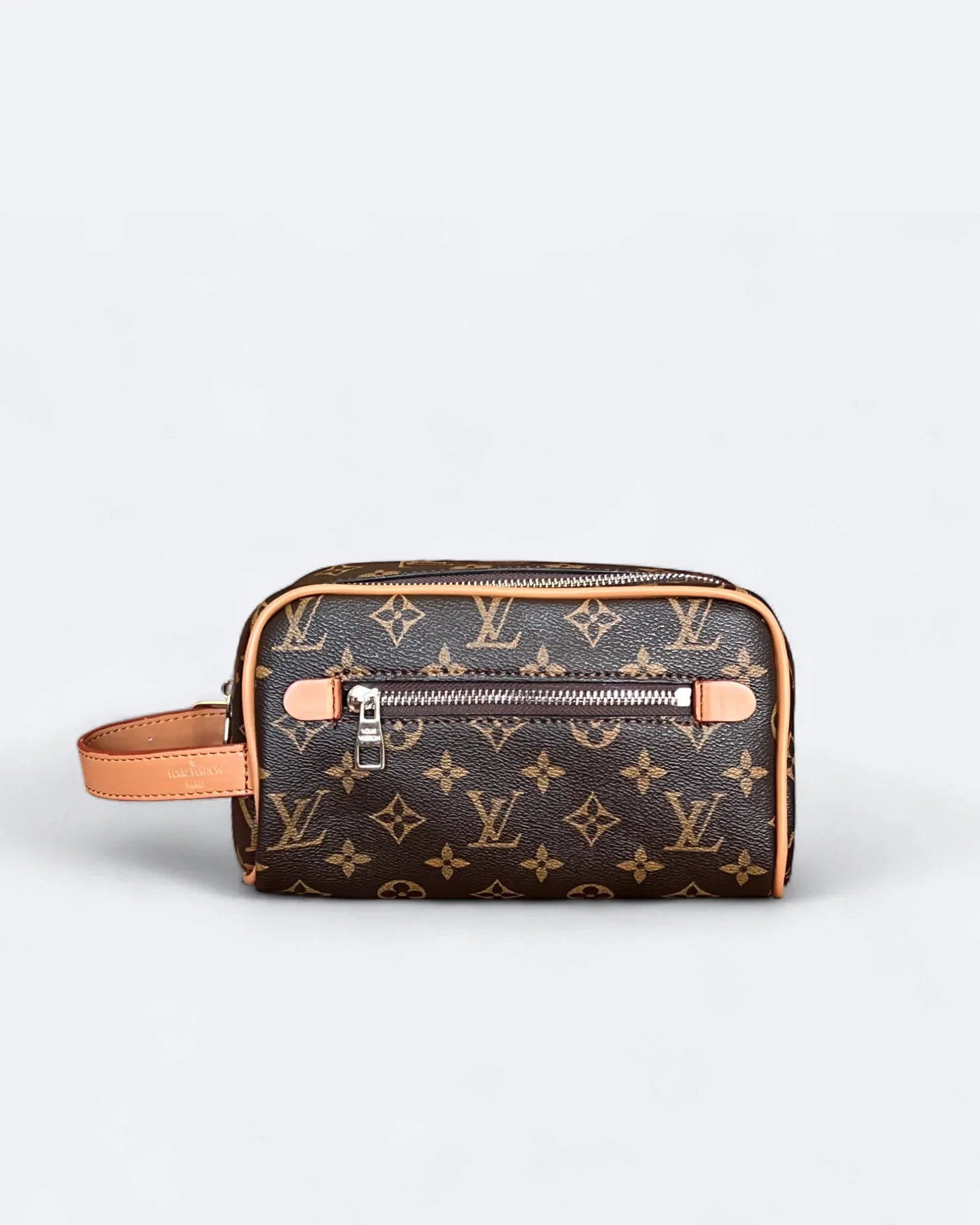 Louis Vuitton - Kapsička s motivem LV - Hnědá/Béžová
