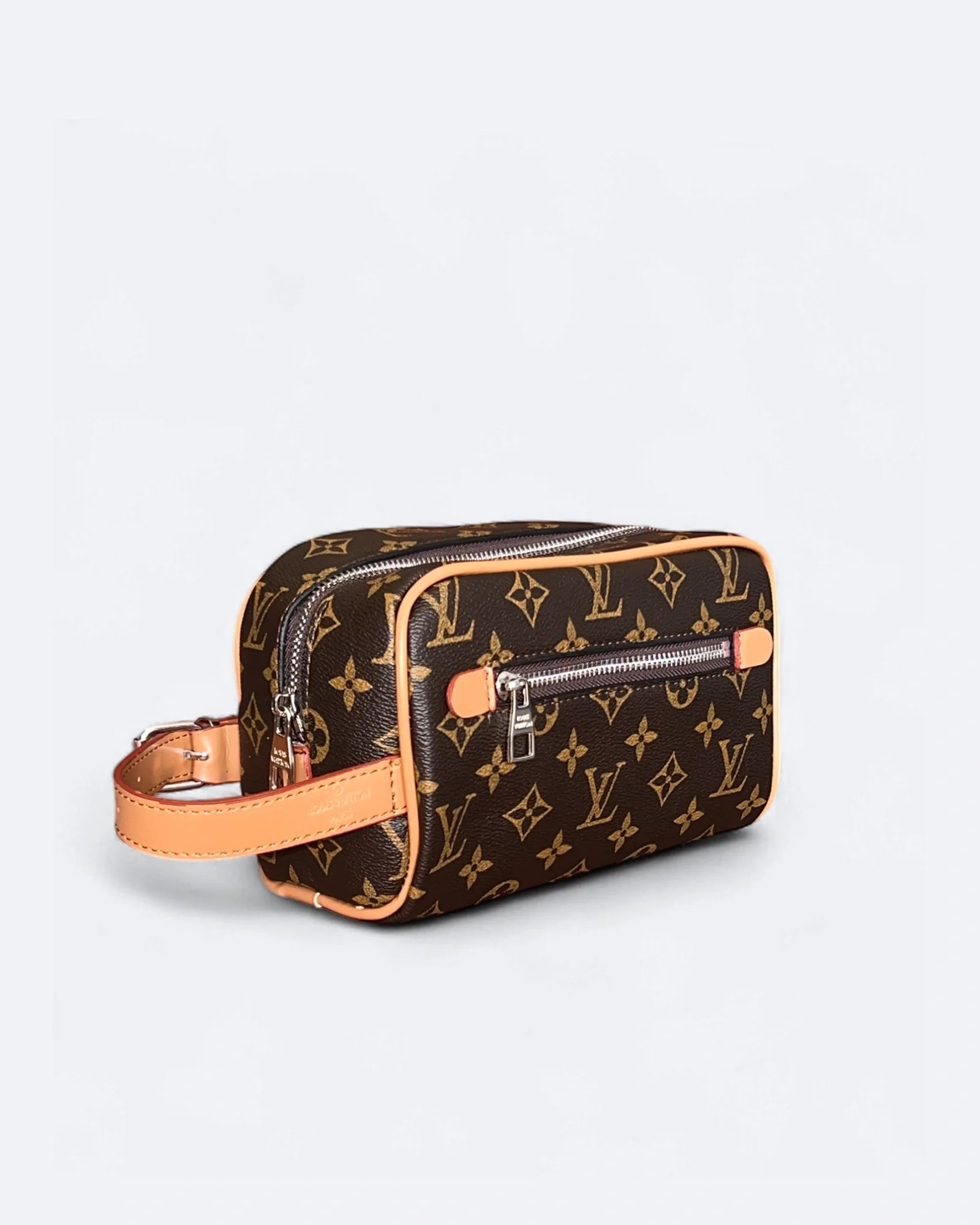Louis Vuitton - Kapsička s motivem LV - Hnědá/Béžová