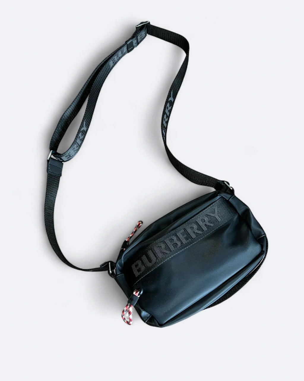Burberry – crossbody kabelka – černá