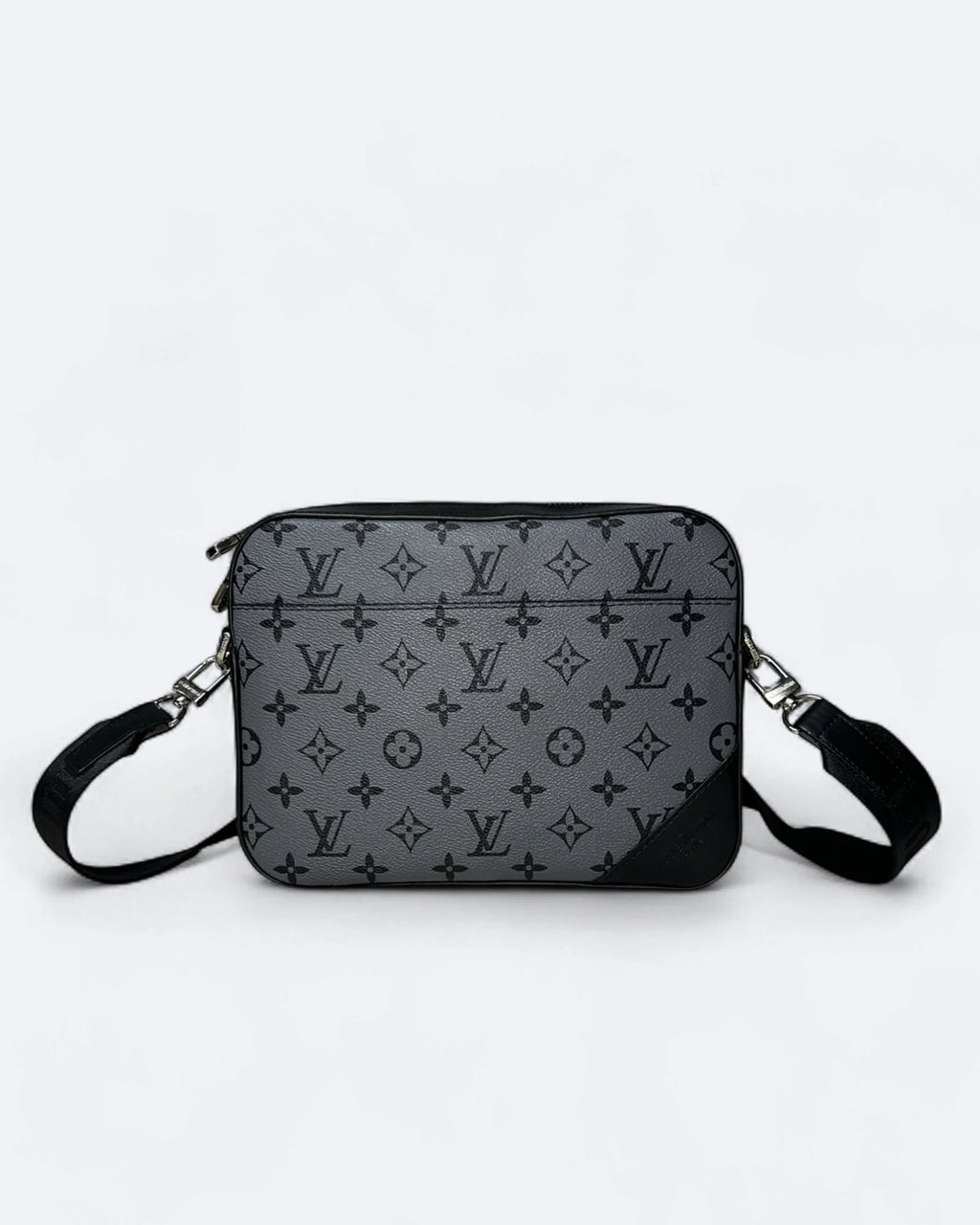 LVTN – Kabelka Pattern Duo Messenger – šedá