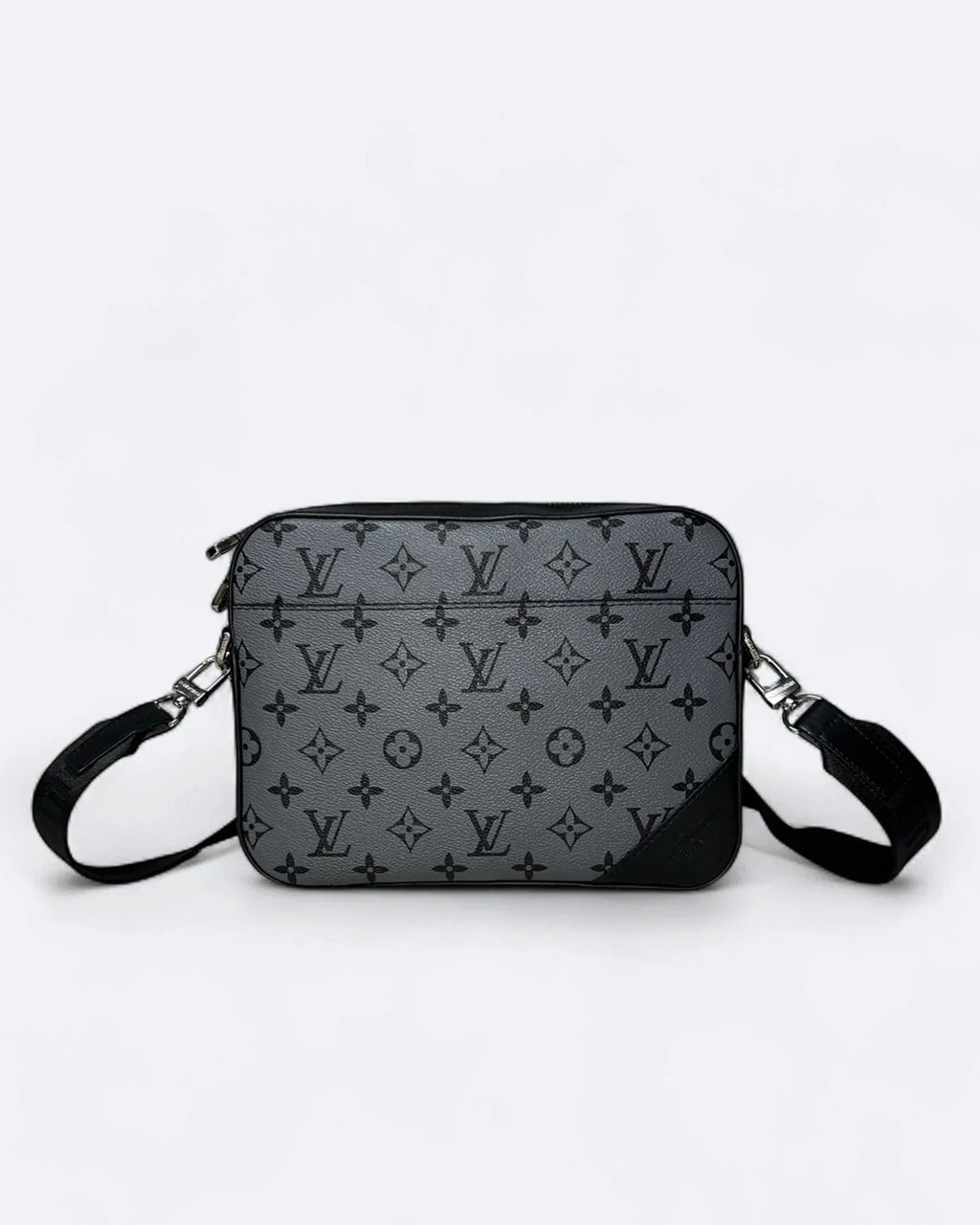 LVTN – Kabelka Pattern Duo Messenger – šedá