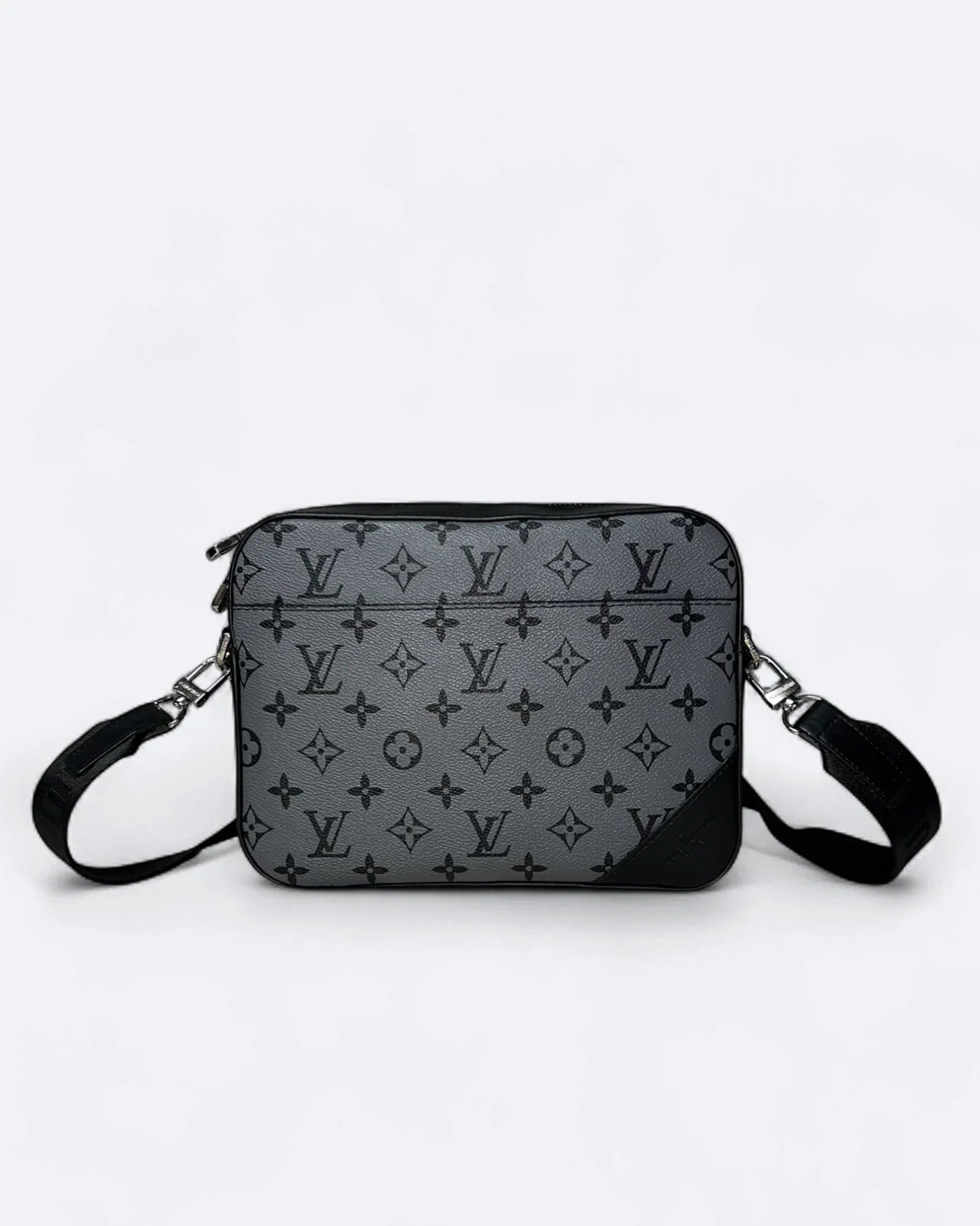 LVTN – Kabelka Pattern Duo Messenger – šedá