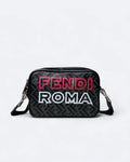 Fendi – taška přes rameno Graffiti – černá