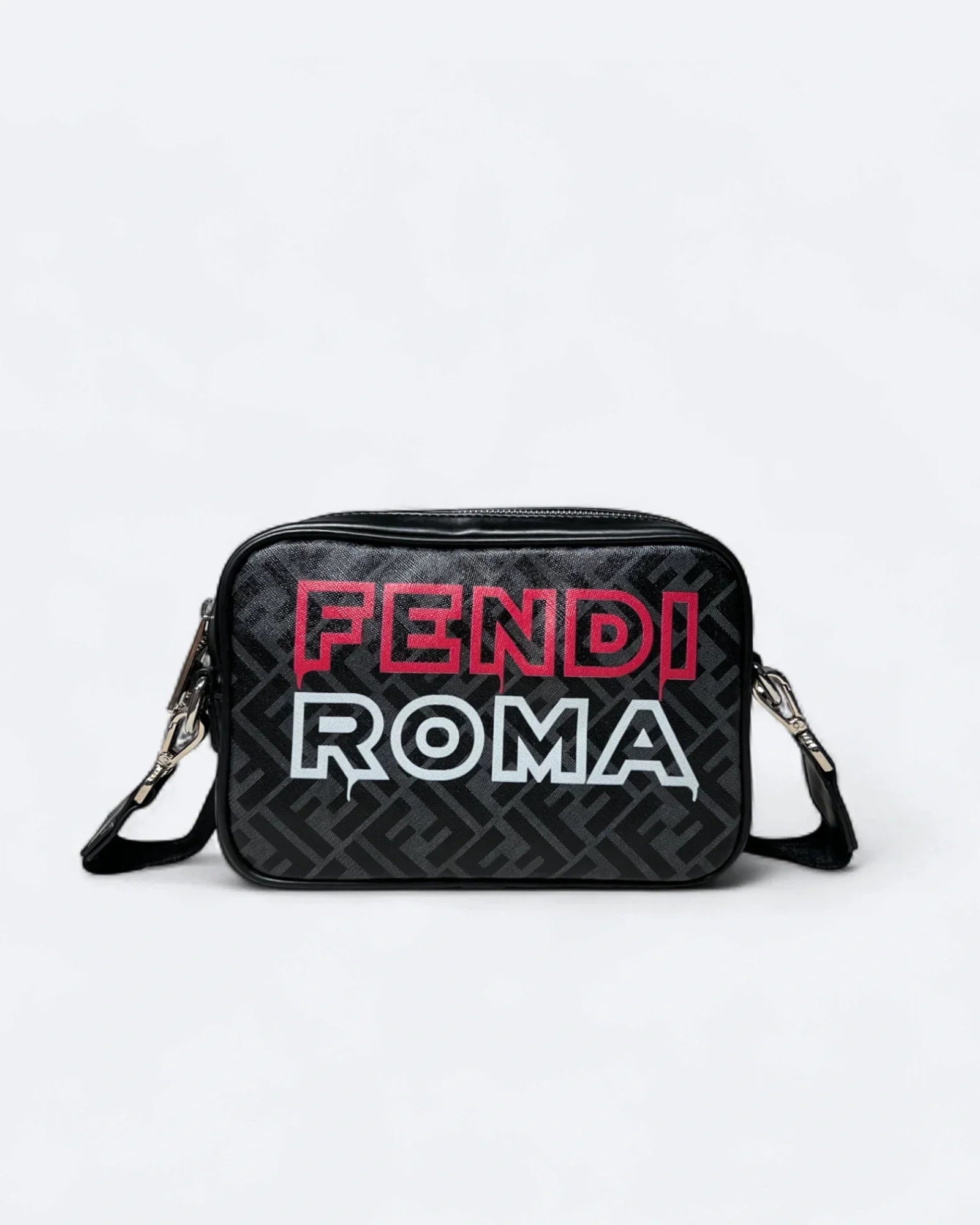 Fendi – taška přes rameno Graffiti – černá
