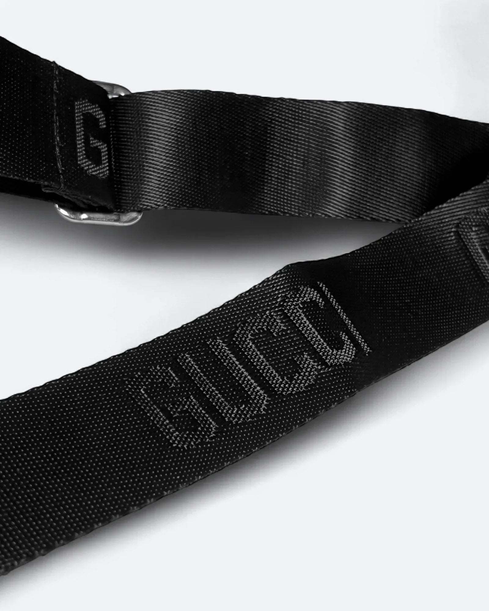 GC - Plátěná crossbody taška GG – béžová/černá