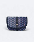 Goyard – kabelka Belvedere PM – tmavě modrá