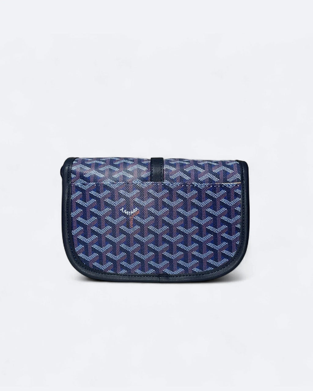 Goyard – kabelka Belvedere PM – tmavě modrá
