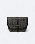 Goyard - kabelka Belvedere PM - tmavě hnědá