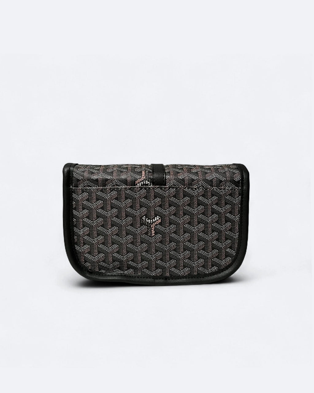 Goyard - kabelka Belvedere PM - tmavě hnědá