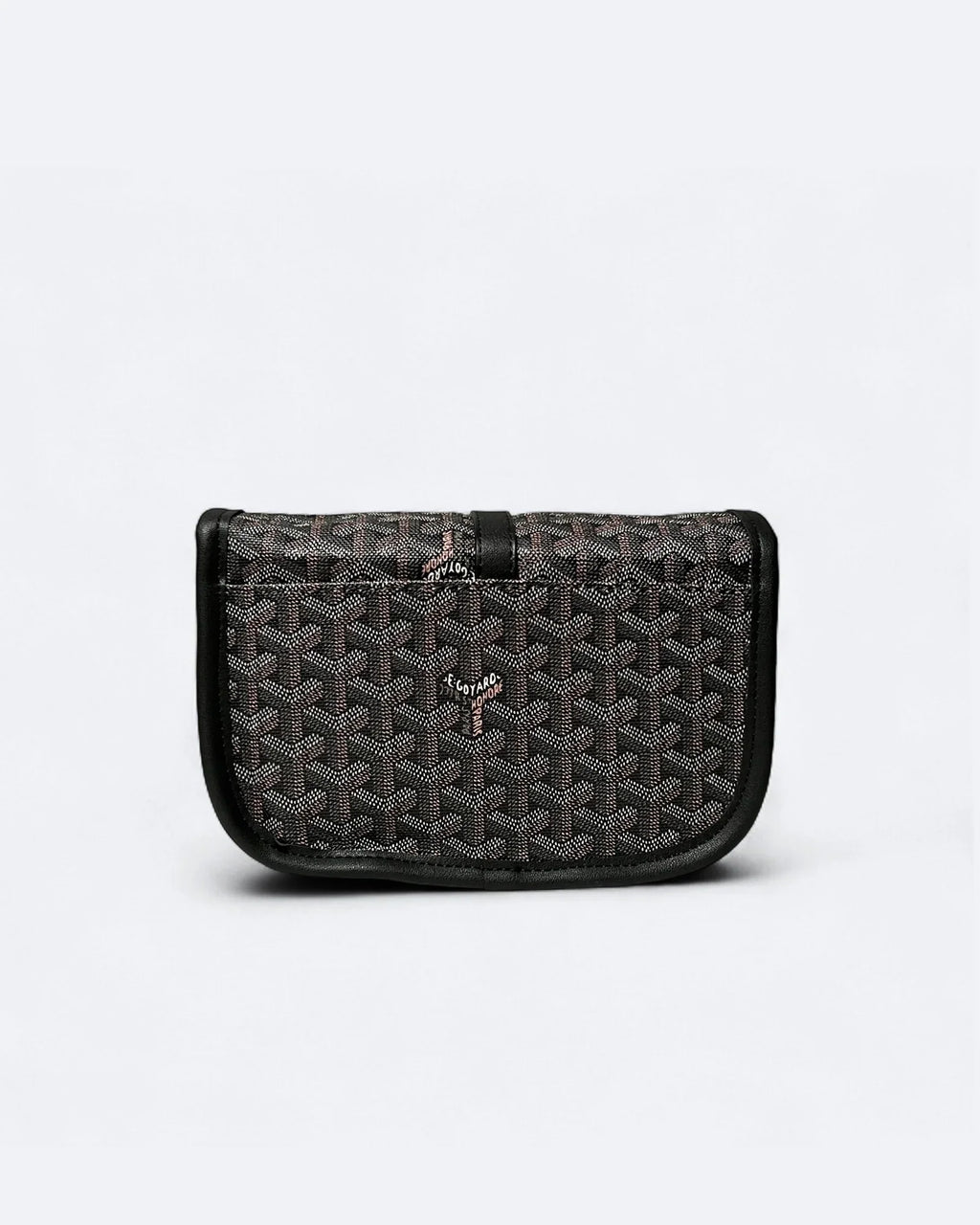 Goyard - kabelka Belvedere PM - tmavě hnědá