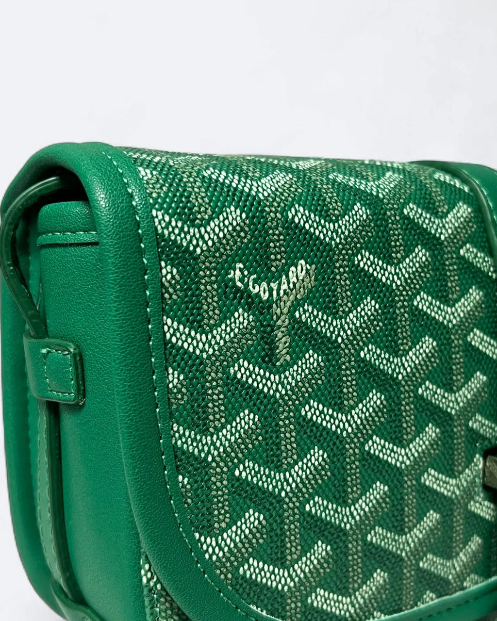 Goyard - kabelka Belvedere PM - zelená