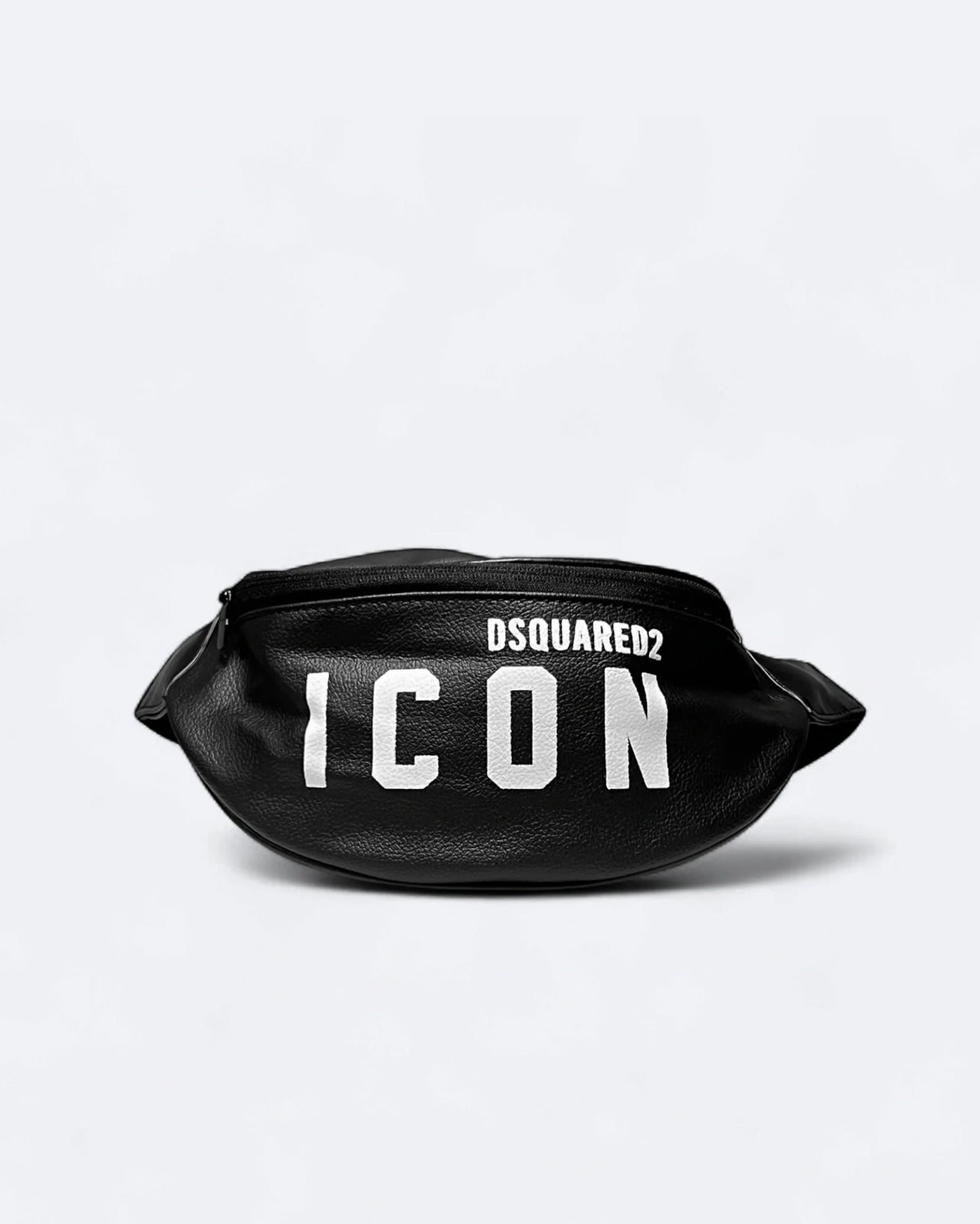 Dsquared2 - ICON Leather Crossbody Bag - Black