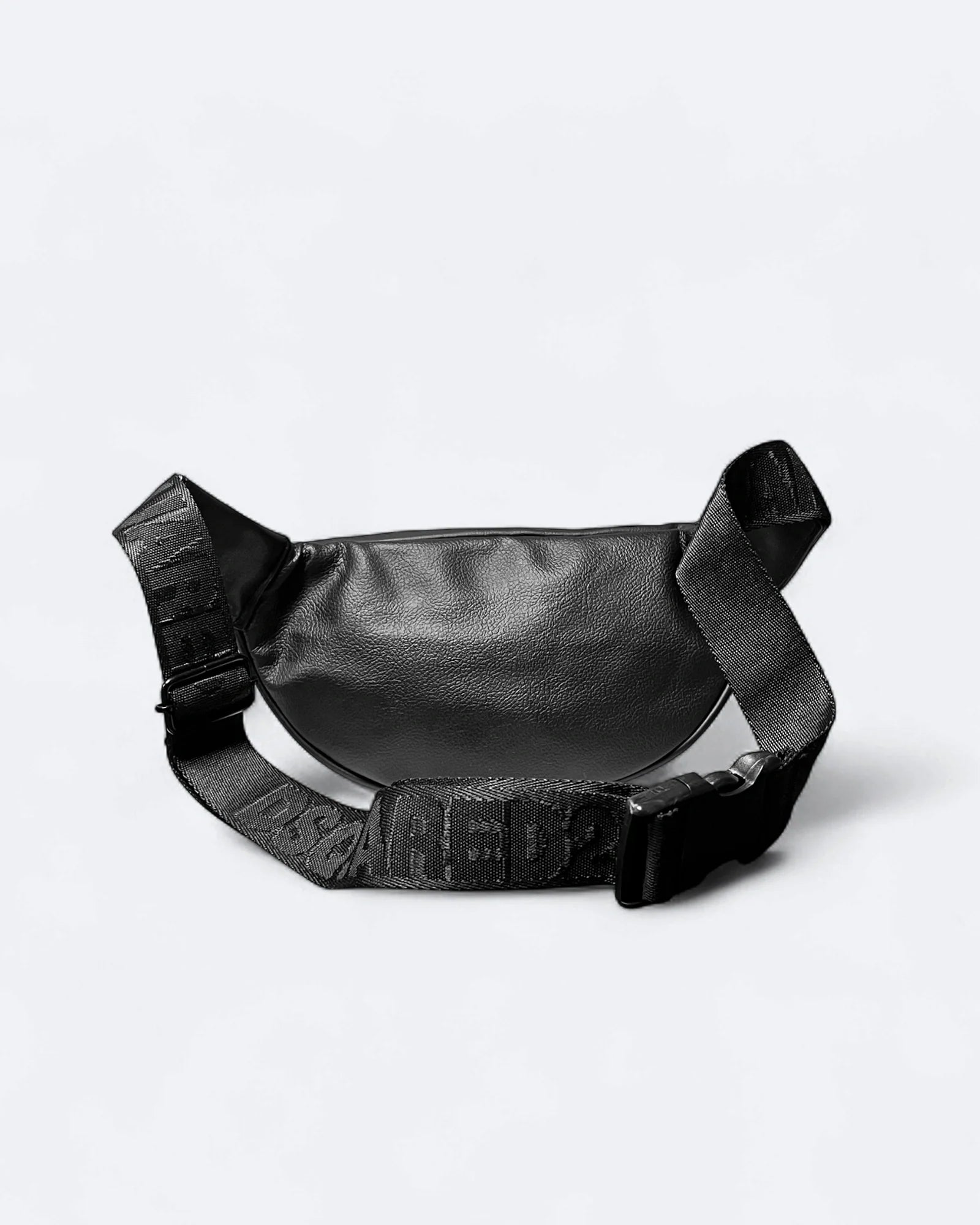 Dsquared2 – Kožená crossbody kabelka ICON – černá