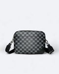 LVTN - Messenger taška Damier Pattern Duo - černá
