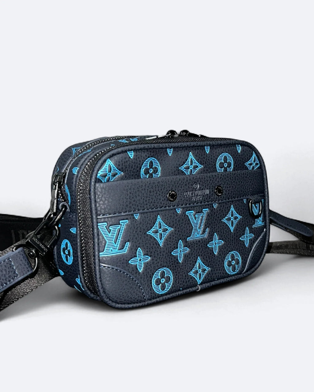 LVTN – crossbody taška Alpha – tmavě modrá/modrá