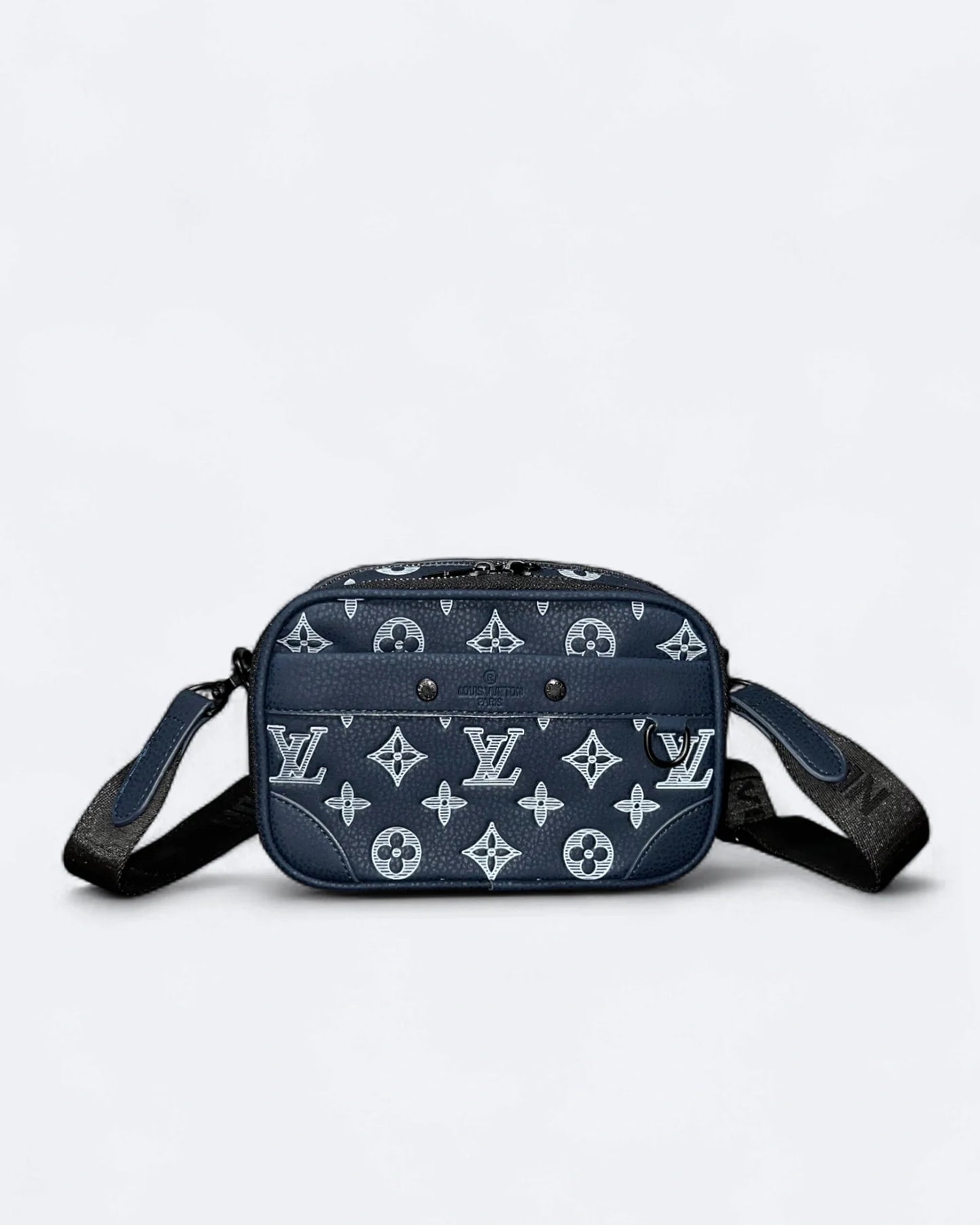 LVTN - Alpha Crossbody Bag - Dark Blue/White