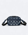 LVTN – crossbody taška Alpha – tmavě modrá/bílá