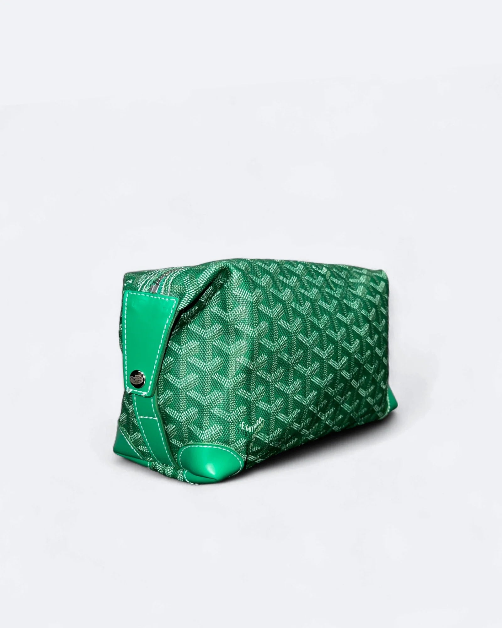 Goyard - kabelka na ruku se vzorem Goyardine - zelená