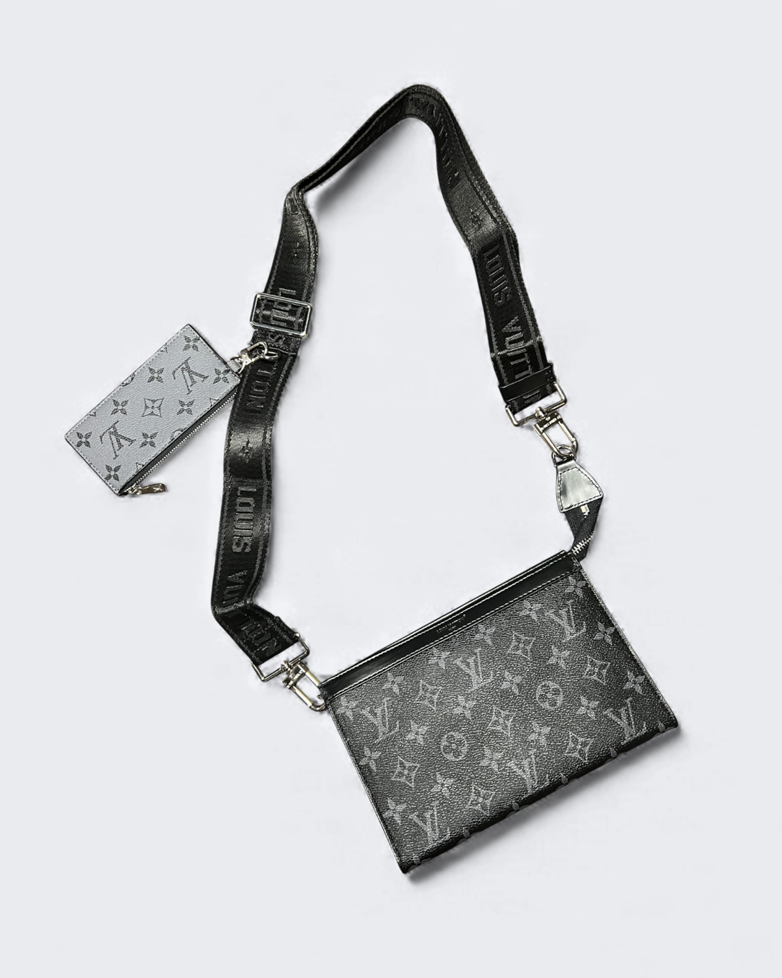 LVTN - Crossbody Clutch - černá