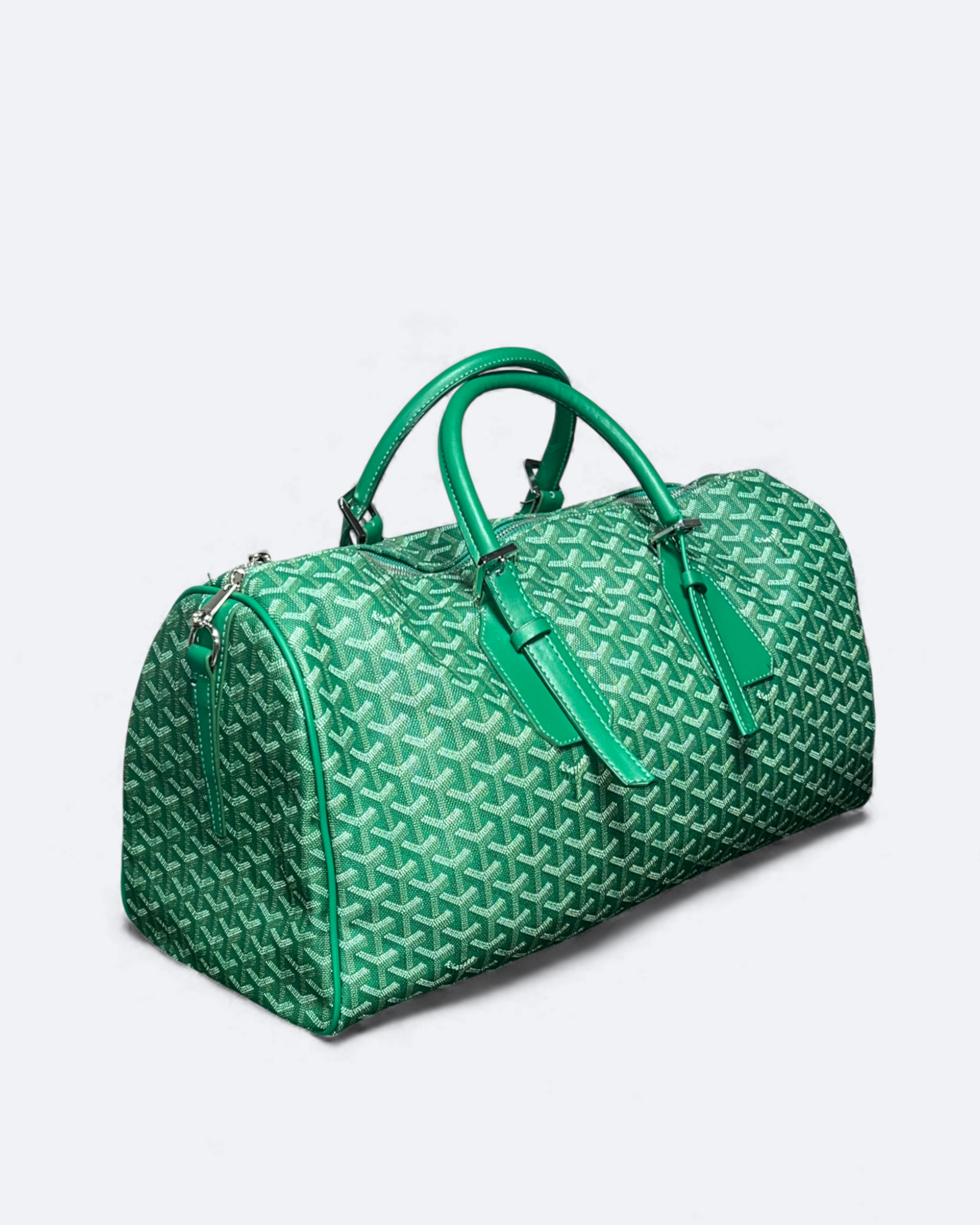 Goyard - Vzorovaná cestovní taška - Zelená
