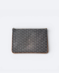 Goyard – pouzdro Portfolio – hnědá kůže