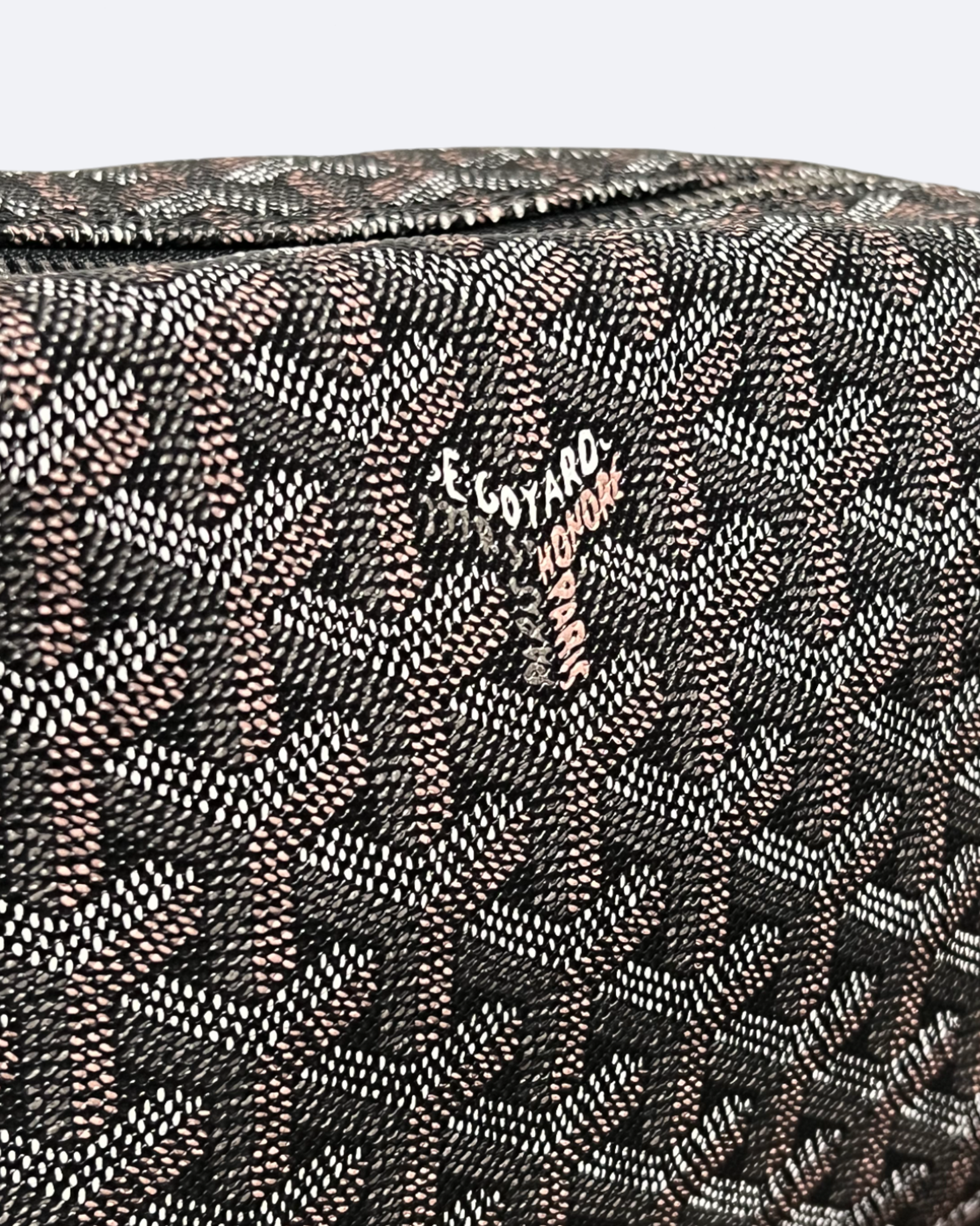 Goyard - kabelka do ruky se vzorem Goyardine - hnědá