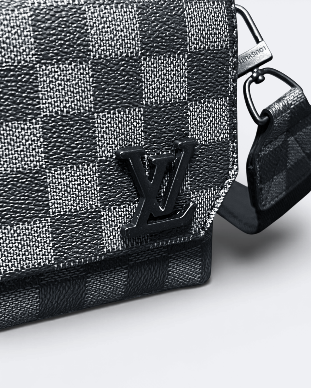 LVTN – Damier Mini Messenger Bag – černá