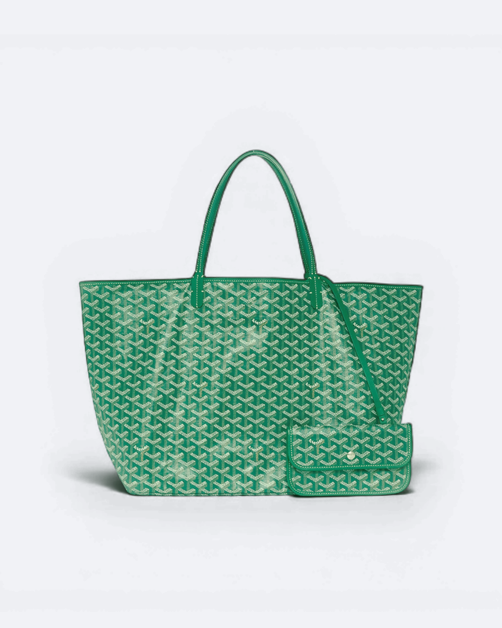Goyard - kabelka Saint Louis Tote - zelená