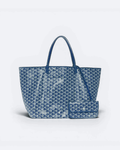 Goyard - kabelka Saint Louis Tote - modrá