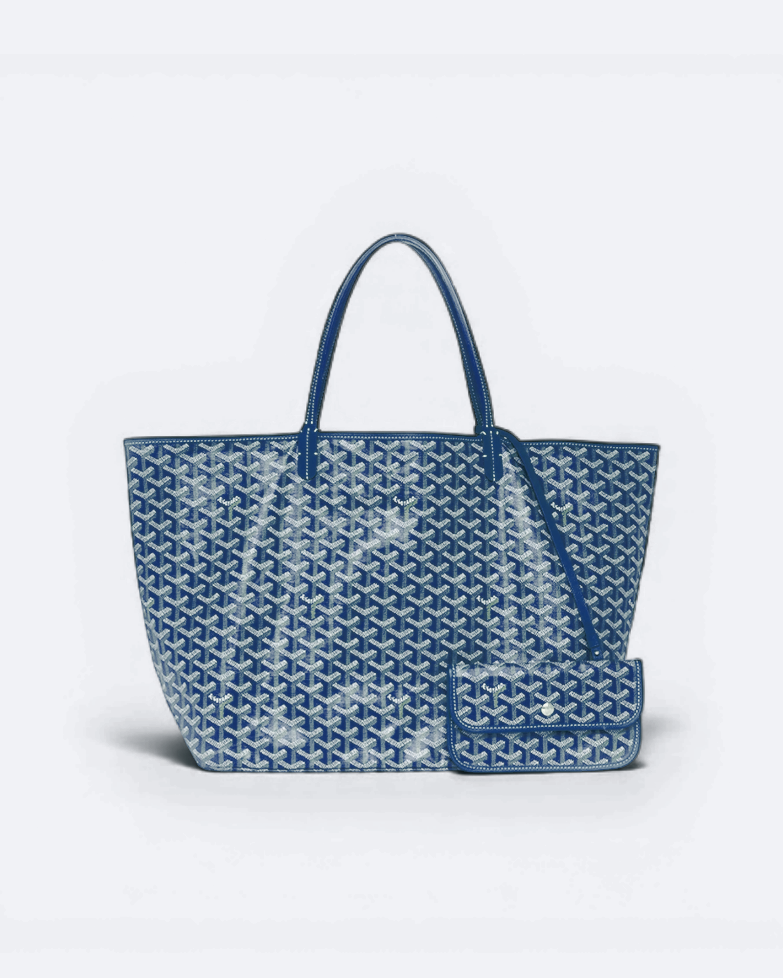 Goyard - kabelka Saint Louis Tote - modrá