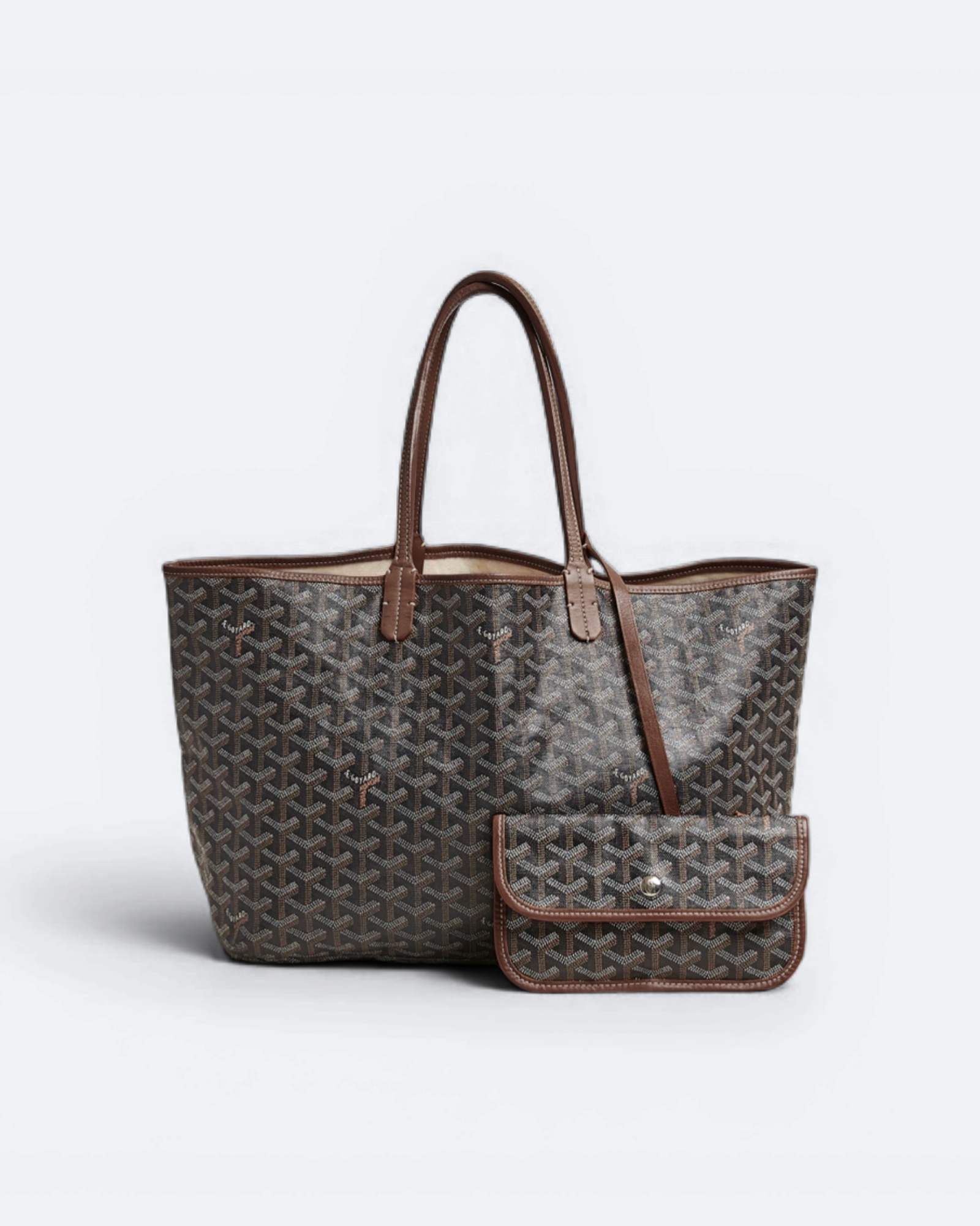 Goyard - kabelka Saint Louis Tote Bag - hnědá