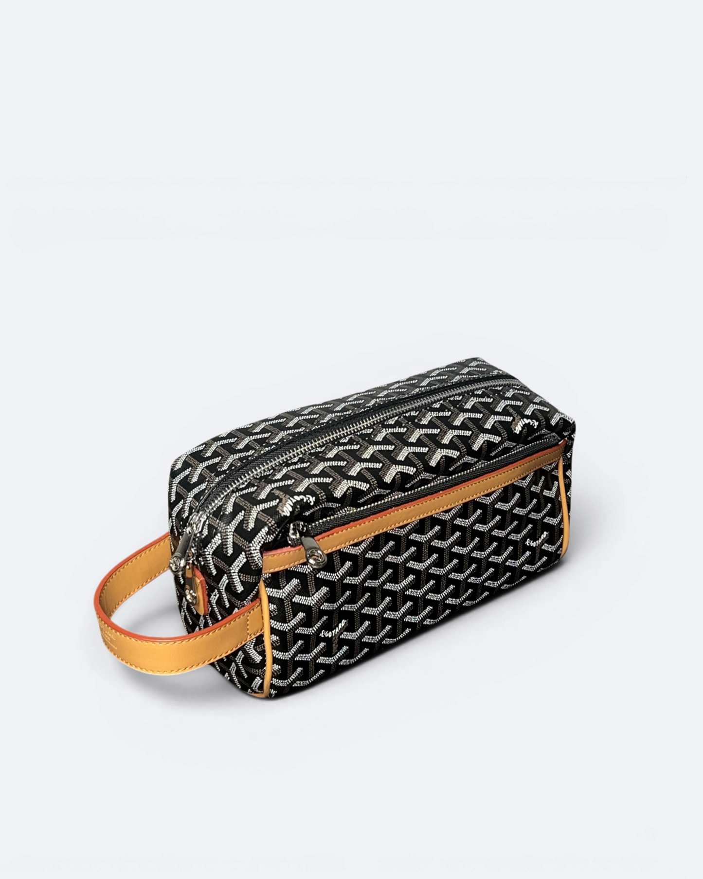 Goyard - Pattern Toiletry Bag - Brown/Caramel