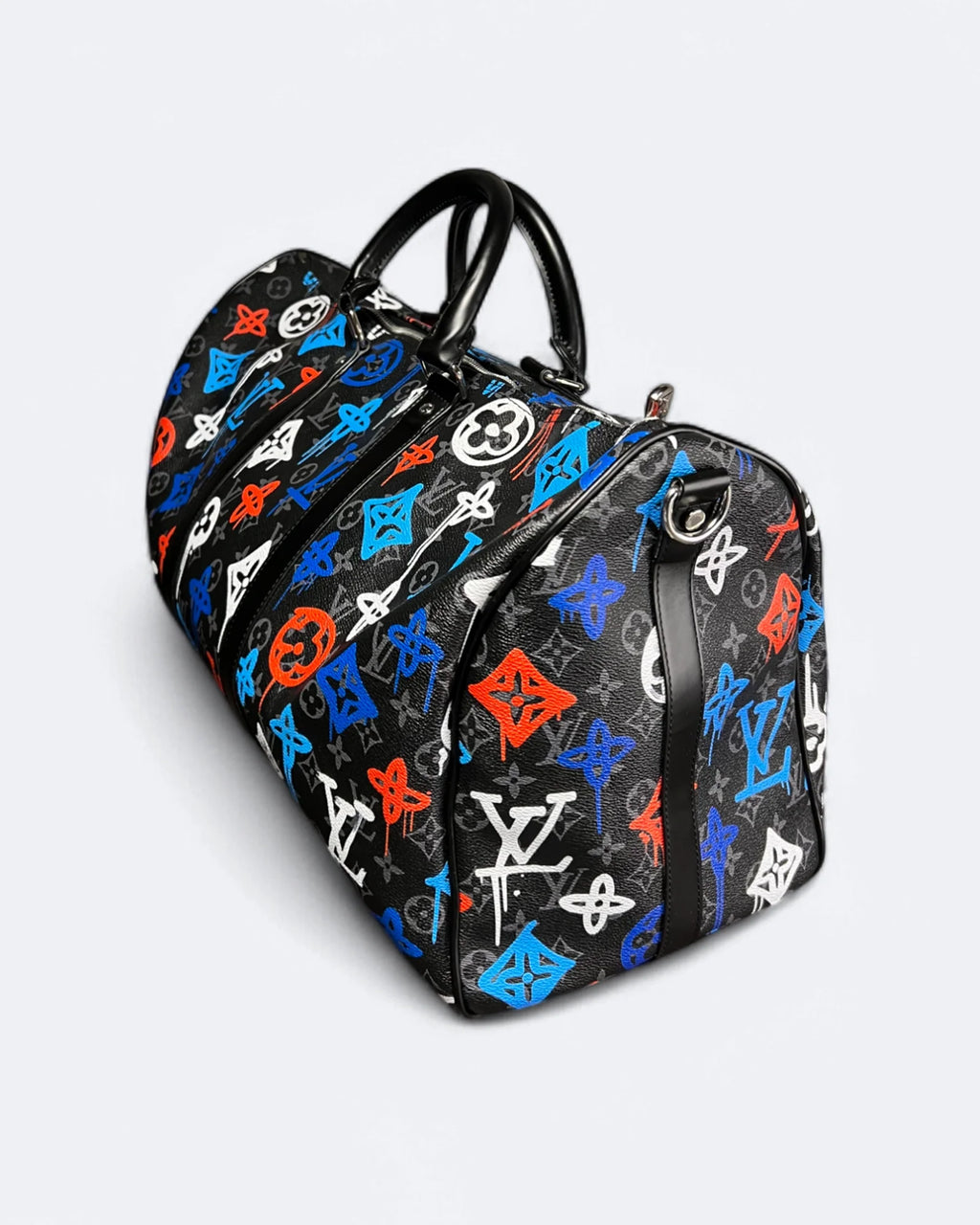 Louis Vuitton – Cestovní taška LV Graffiti Duffle – černá