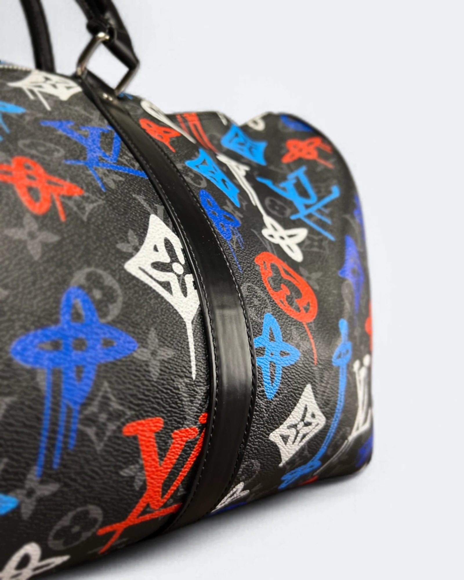 Louis Vuitton – Cestovní taška LV Graffiti Duffle – černá