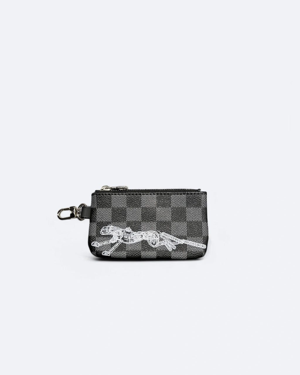 Louis Vuitton – Pasové známky se zvířaty, tašky Damier Trio – černá