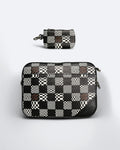 Louis Vuitton – tašky Distorted Damier Duo – černo-bílé