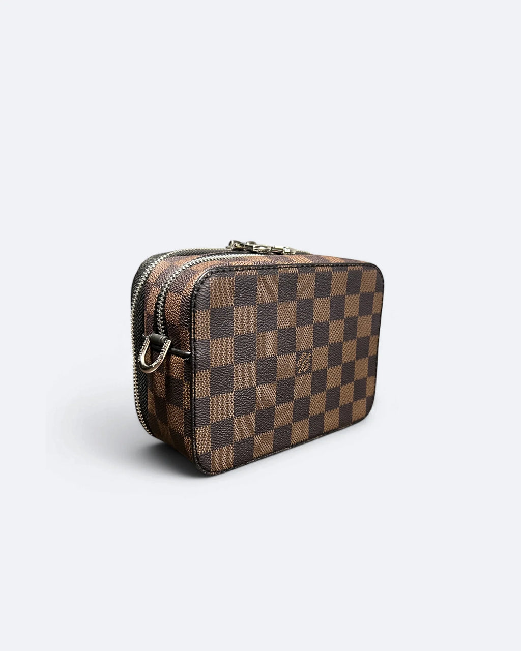 Louis Vuttion - Kabelka Mini s Vzorem Damier - Hnědá