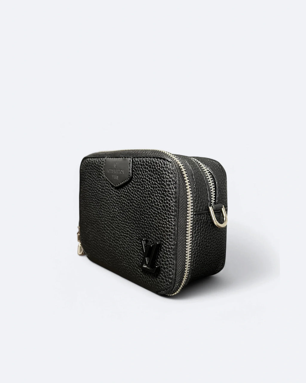 Louis Vuitton - Černá kožená mini kabelka - Černá