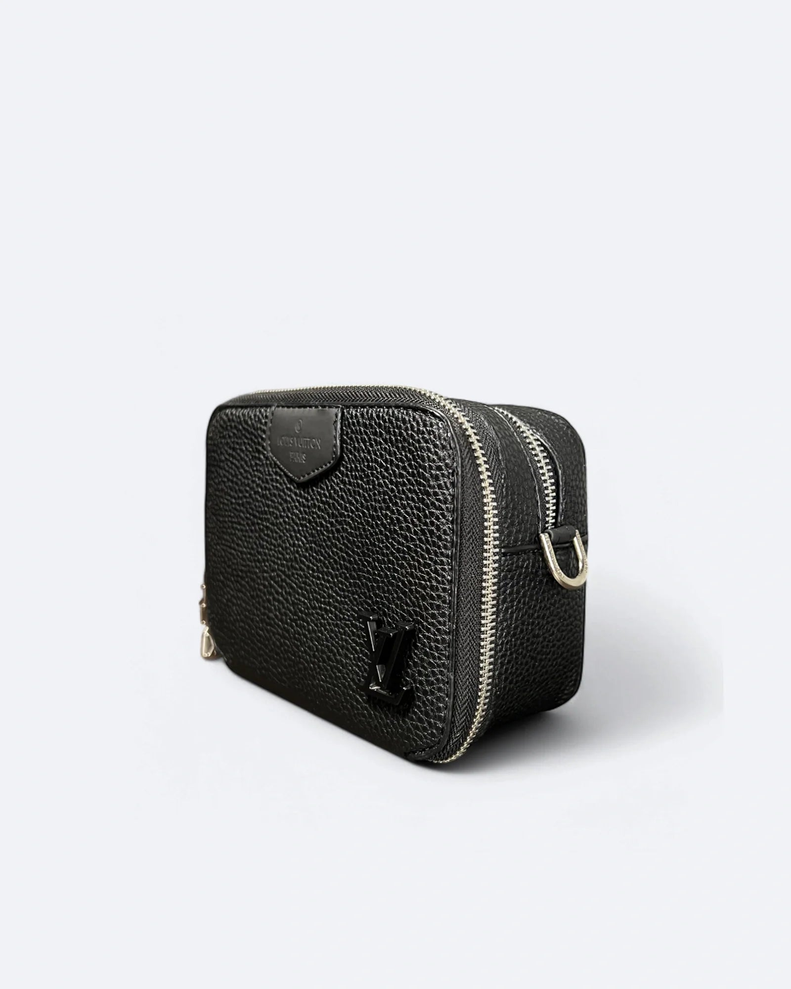 Louis Vuitton - Černá kožená mini kabelka - Černá