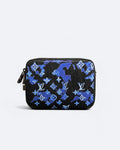 Louis Vuitton – LV modrá barva mini taška – černá