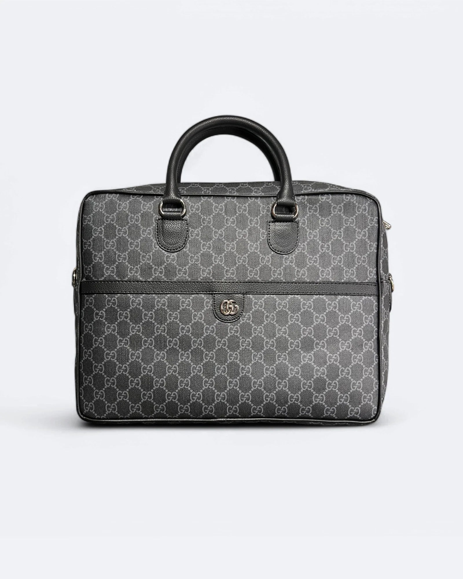 Gucci - aktovka se vzorem GG - černá