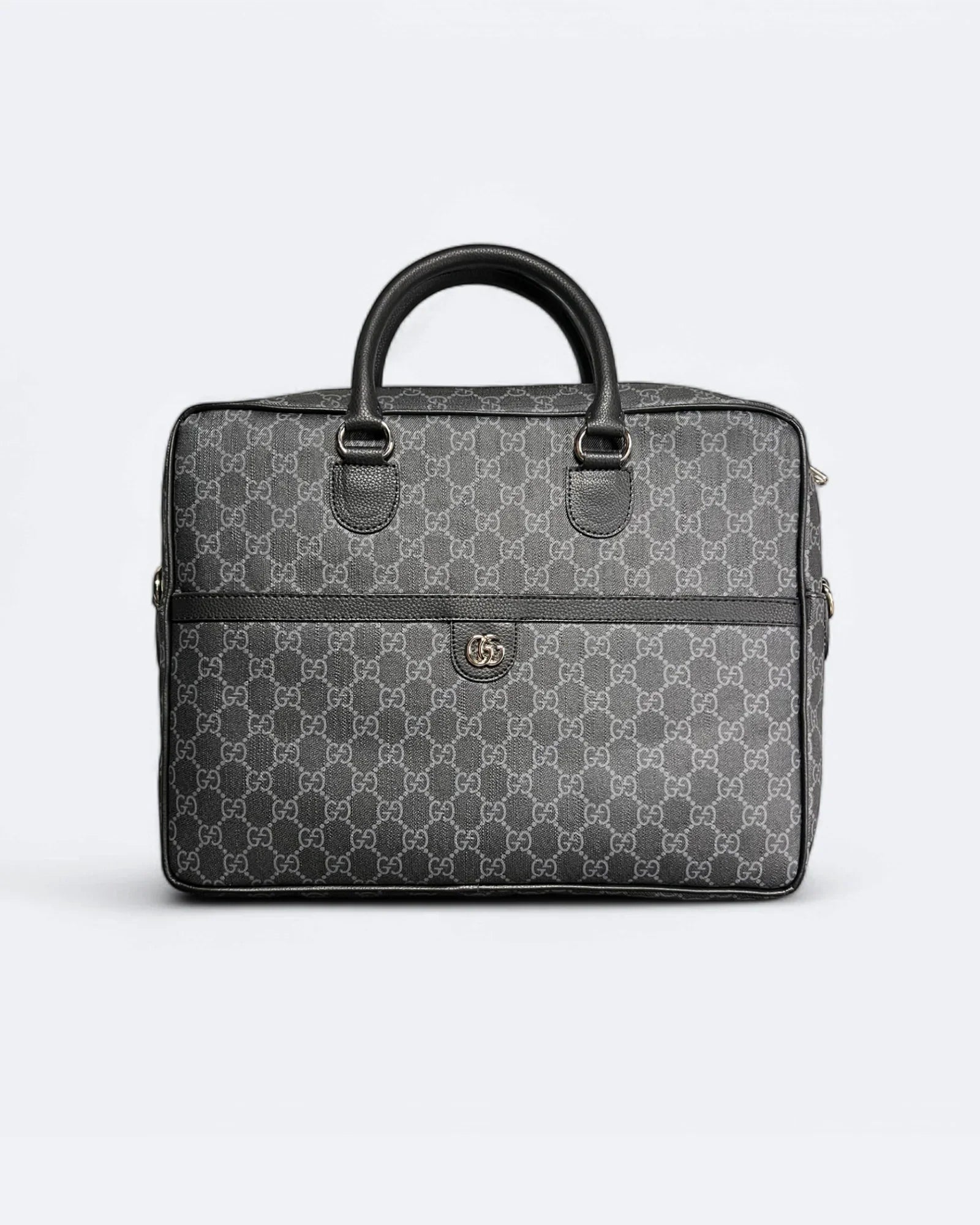 Gucci - aktovka se vzorem GG - černá