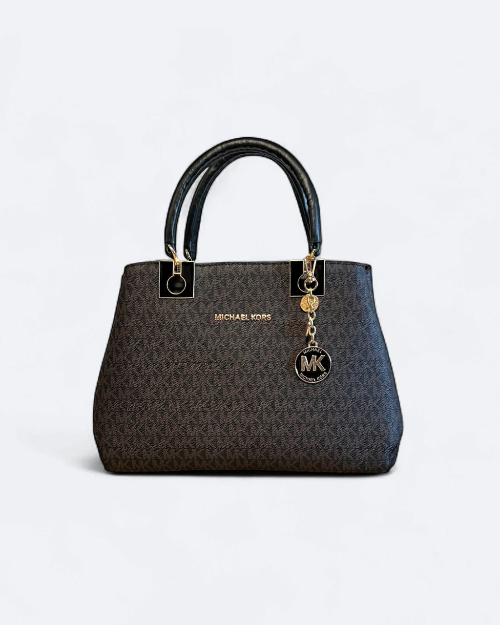 Michael Kors - Velká kabelka s monogramem MK - hnědá